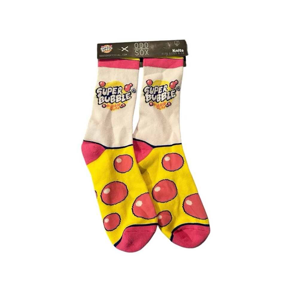 Odd Sox,‎ Super Bubble Fun Themed Dress Socks Novelty Gift Brand New W/ Tags NWT